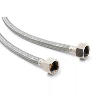 3/8 - 3/8 - 40 CM İTHAL ÇELİK FLEX